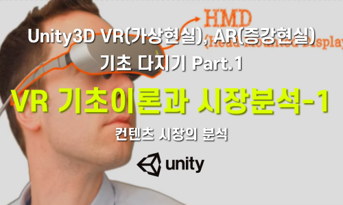 4차산업혁명 VR(가상현실), AR(증강현실) 기초 다지기 Part.1 VR 기초이론과 시장분석