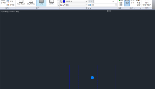 오토캐드 리본메뉴를 통한 해치 축척편집이 갑자기 안됩니다.