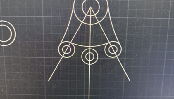 오토캐드 호그리기 질문