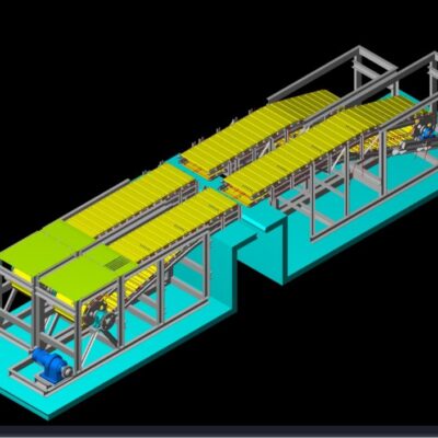 자동차 공장 SLAT CONVEYOR